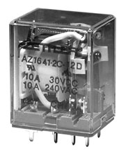 Genuine ZETTLER / MCE AZ762-1C-115AEF Elevator Relay, 115VAC 16AMP, MCE #27010154