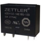 Customized ZETTLER AZEV132 relay for e-mobility charging applications according to IEC62752 Mode 2