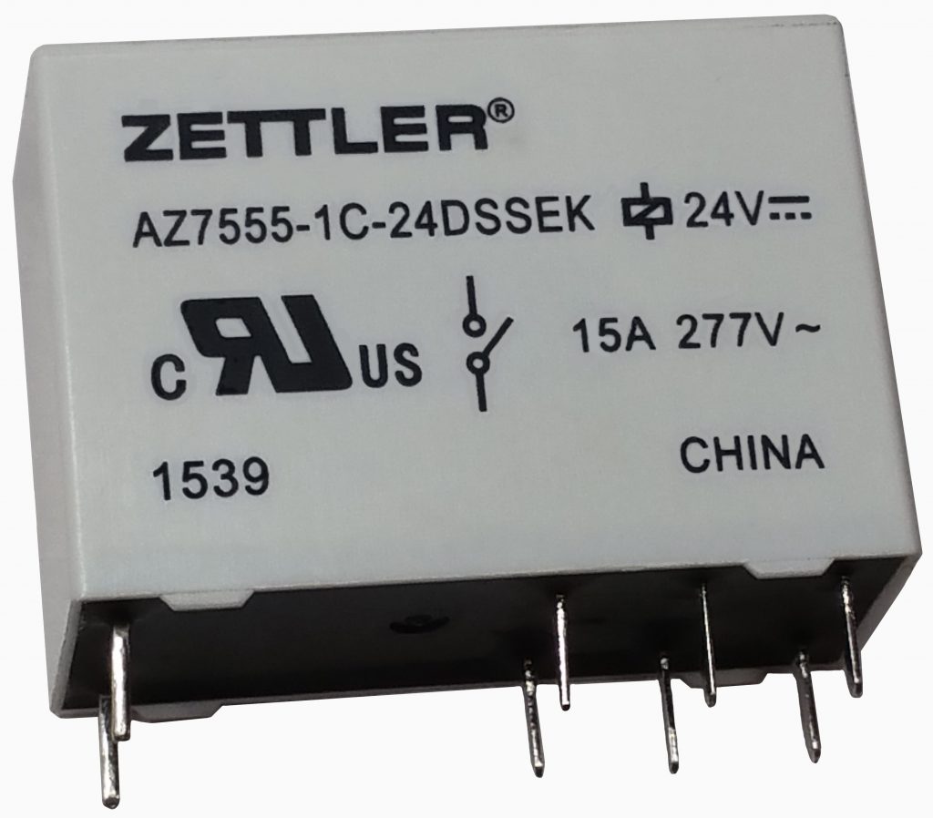 American Zettler’s AZ7555 relay a reliable component solution for